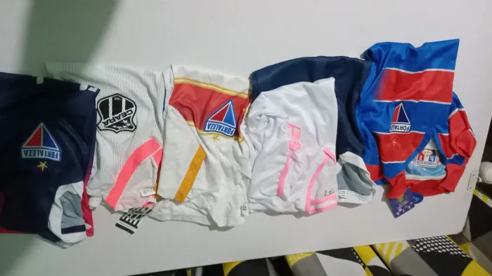 6 camisas femininas futebol