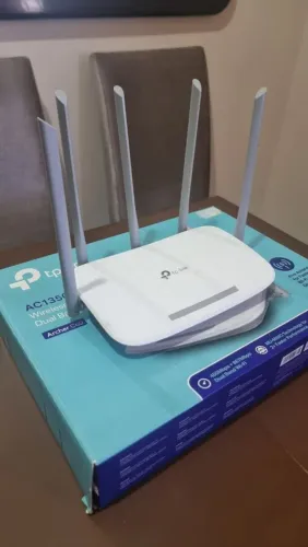 ?Roteador Tp-Link Archer C60 AC1350 Dual Band - 5 Antenas