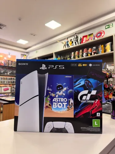 Ps5 slim digital com jogo lacrado