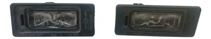 Par Luz Led Placa Vw Tiguan Allspace 2019 2020