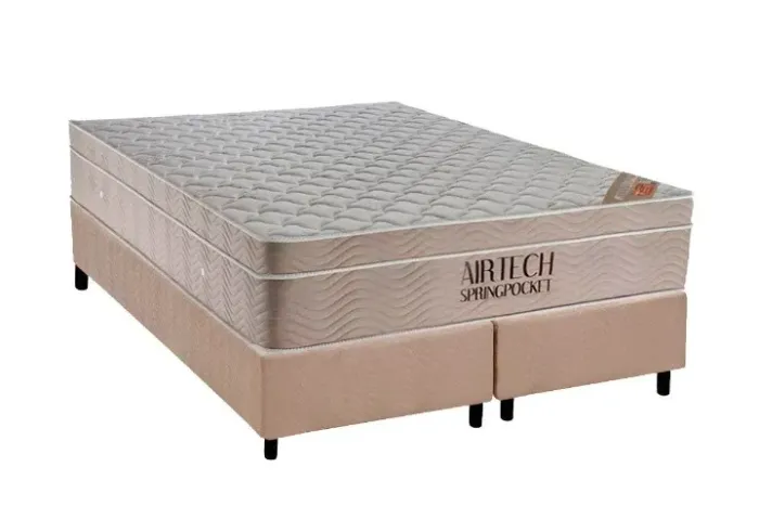 Cama Queen 1.58 Ortobom D26 Molas Ensacadas Novo Direto Da Fabrica