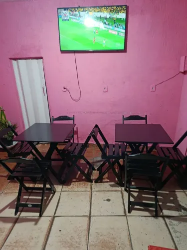 2 mesas 8 cadeiras para comércio 600
