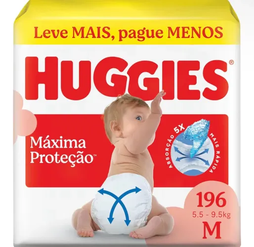 Fralda Huggies M