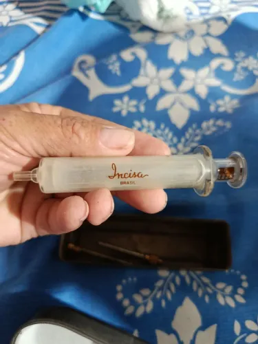 Kit medico anos 50 antiguidade para colecionadores