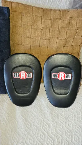 Manoplas de Boxe Ringside couro legítimo