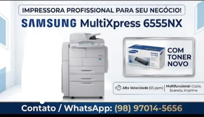 Vendo impressora Samsung 6555NX
