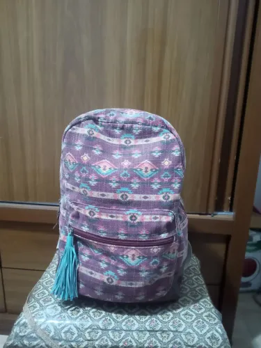 Mochila de tecido 