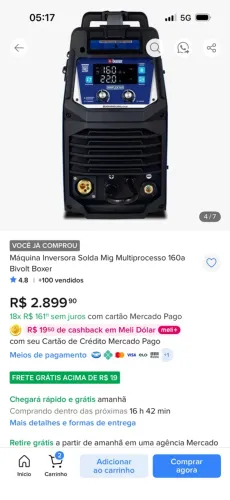 Máquina de solda 