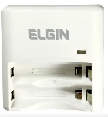 Carregador De Pilhas Aa/aaa Elgin 127/220v