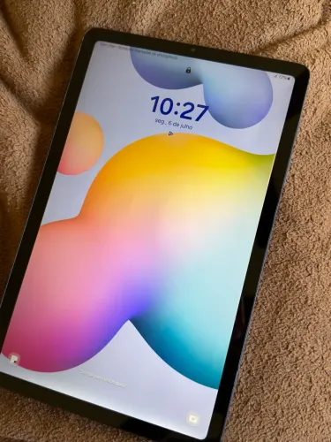 Samsung tab s6 lite com caneta