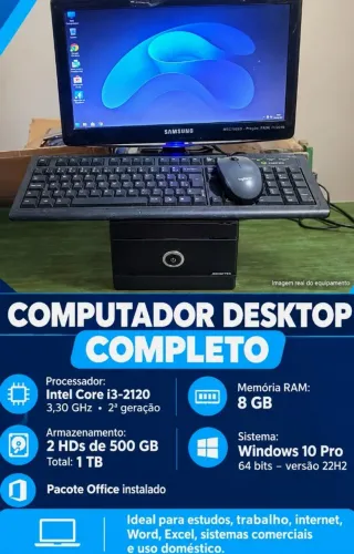 Processador Intel Core I3 2120 3.3ghz Duo Core Lga 1155 - Negociável