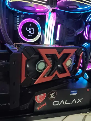 Placa de video Rx 550 com 2 fans
