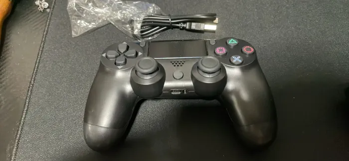 Kit Gamer Novo: Controle Sem Fio PS4/PC (Redfin) + Webcam Full HD 1080p (GoodVision)