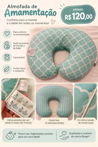ALMOFADA DE AMAMENTAÇÃO BOPPY