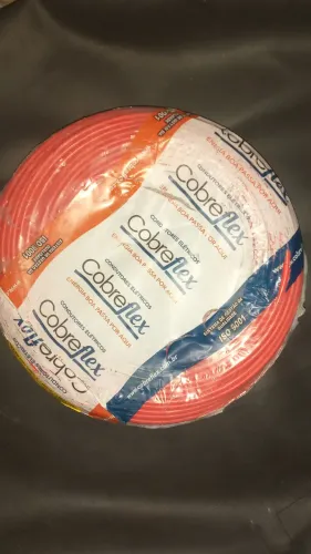 Fio de 4mm cobreflex. 