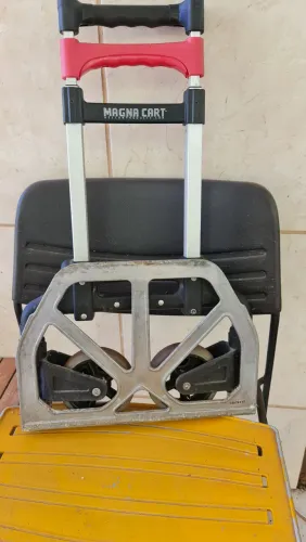 Carrinho de mão para carga dobrável 75kg