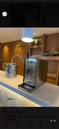Vendo chopeira elétrica semi nova não precisa de co2