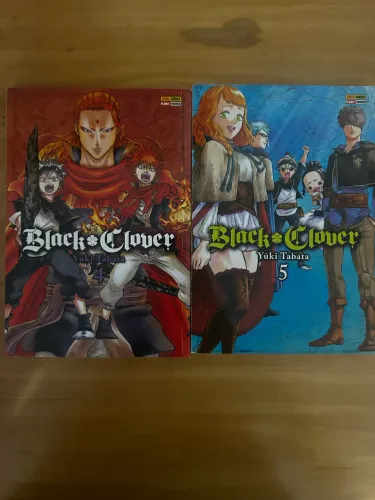Mangá 4 e 5 Black Clover