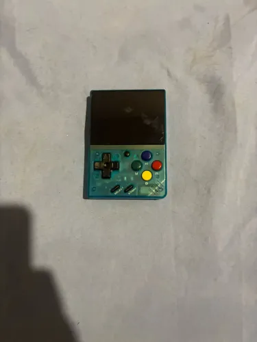 Miyoo Mini v4 Turquesa Transparente