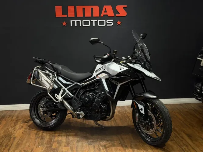 Tiger GT 900 Branca 2024 - R$ 6.000,00 Abaixo da FIPE.