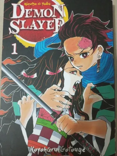 Mangas - edição 1 de demon Slayer