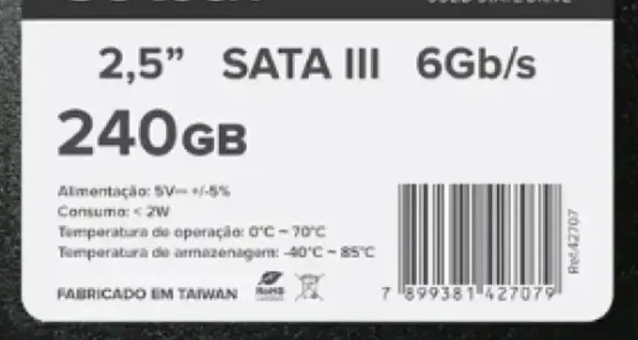 SSD 240Gb