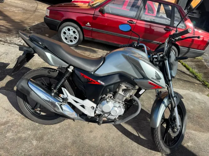 Honda cg fan 160 2021 aceito troca financio passo cartão 