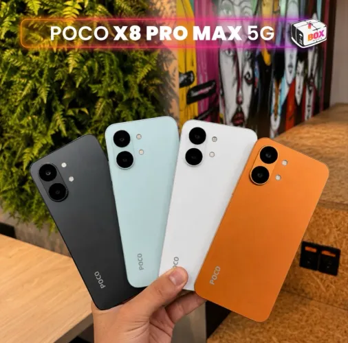 Poco x8 Pro Max 5G Versão Global Lacrado 512GB/12GB RAM 