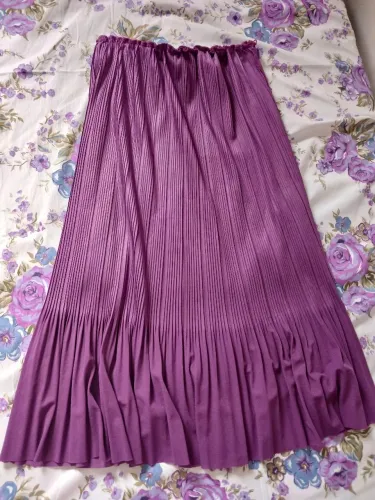 Saia Roxo Moda Evangélica