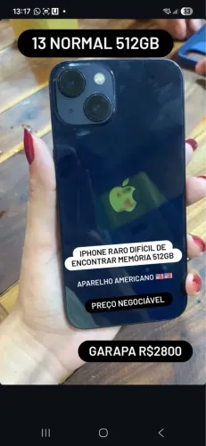 iPhone 13 Azul 512 Gb