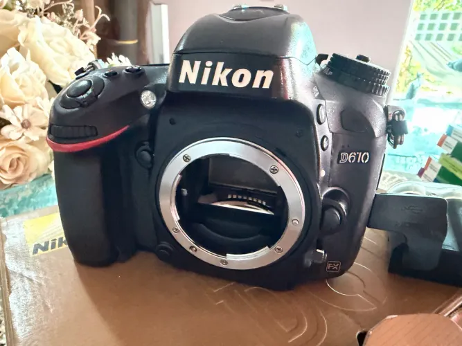 Camera Nikon d610 - 129k cliques 
