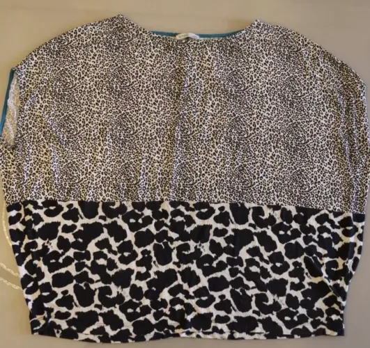 Blusa Animal print ZARA - TAM G