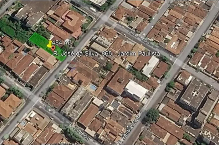 Terreno Comercial e Residencial 484 m² | Rua José da Silva, Jardim Paulista | Ribeirão Pre
