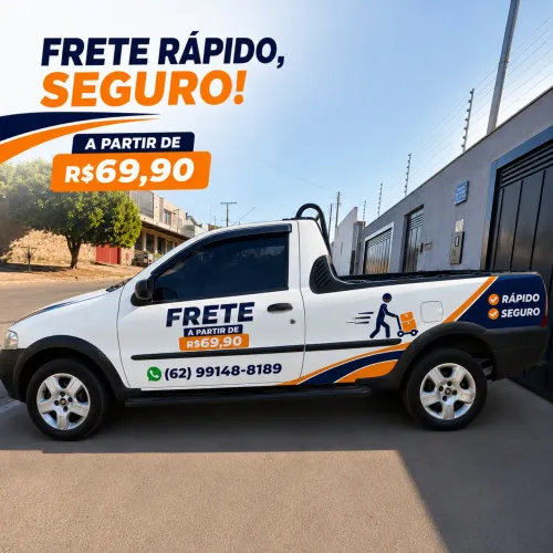 Frete rápido e seguro