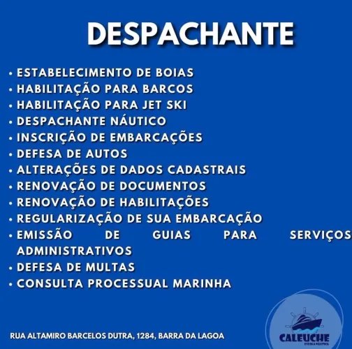 DESPACHANTE NÁUTICO 
