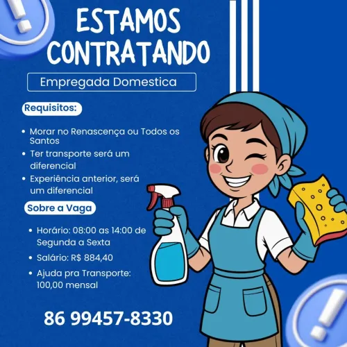 VAGA DE DOMÉSTICA 