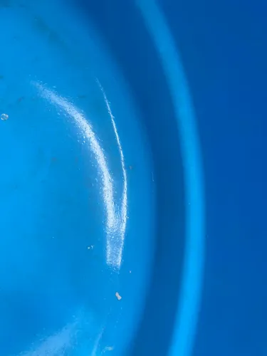 Caixa da água de fibra - com micro fissura