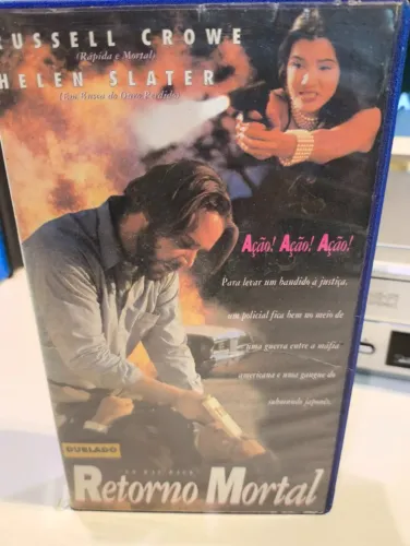 Fita VHS "Retorno Mortal" (1995) Estrelando Russell Crowe