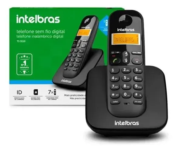 Telefone Sem Fio Digital intelbras novo lacrado