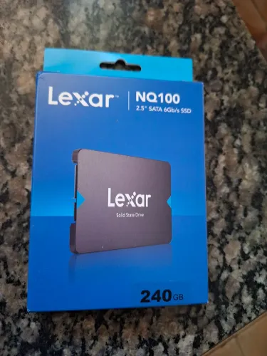 SSD Lexar 240GB Novo Lacrado.