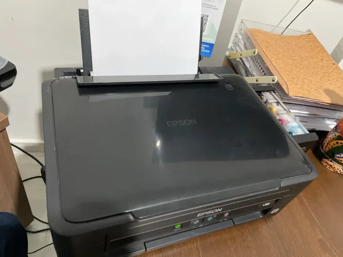 Impressora Epson L380 - Liga Normal / Não Puxa Papel (Para Conserto)