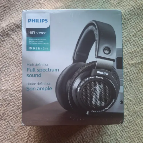Fone Philips SHP9500 lacrado + cabo com microfone