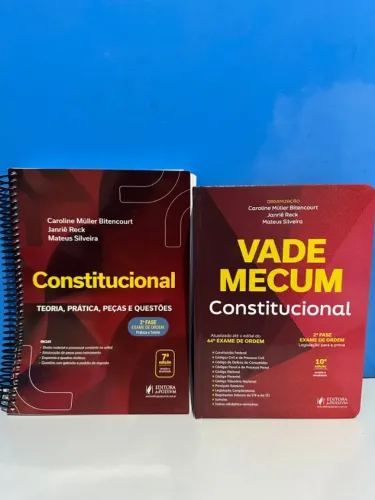 Vade mecum + Livro de Questões Constitucional OAB 2ªFase