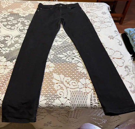 Calça Guess Jeans Preta (38)