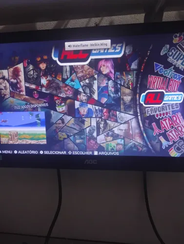 CPU com sistema Batocera com mais de 7000 jogos retrô 