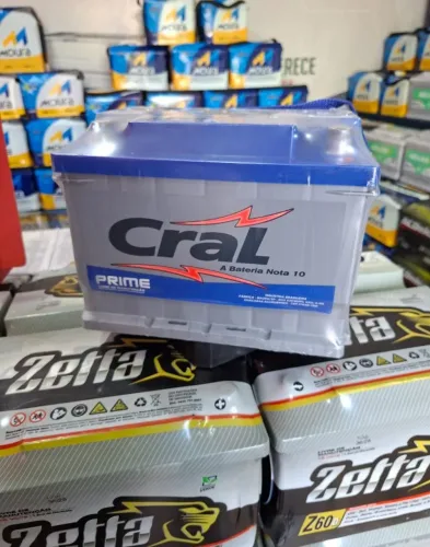Bateria CRAL 60ah - NOVA