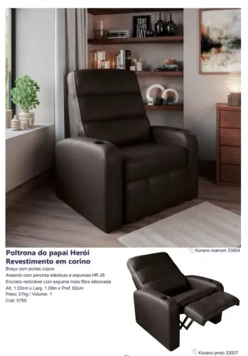 Poltrona do papai Herói KORINO<br>