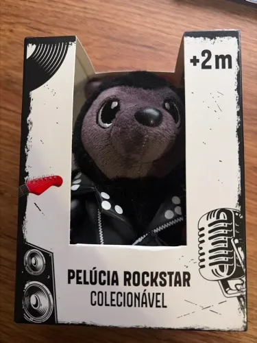Pelúcia rockstar rock in rio 2026 Venâncio