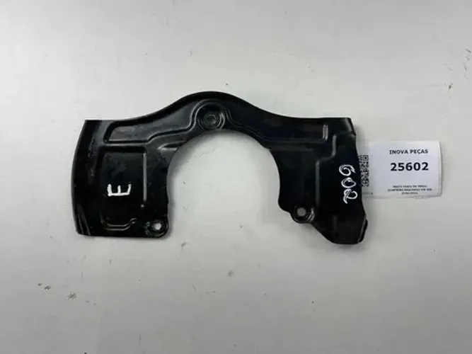 Prato Disco De Freio Dianteiro Esquerdo Vw Gol 5u0615311 Preto