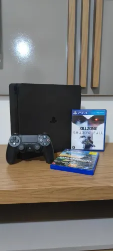 Ps4 Slim 1Tb + Controle + Jogos
